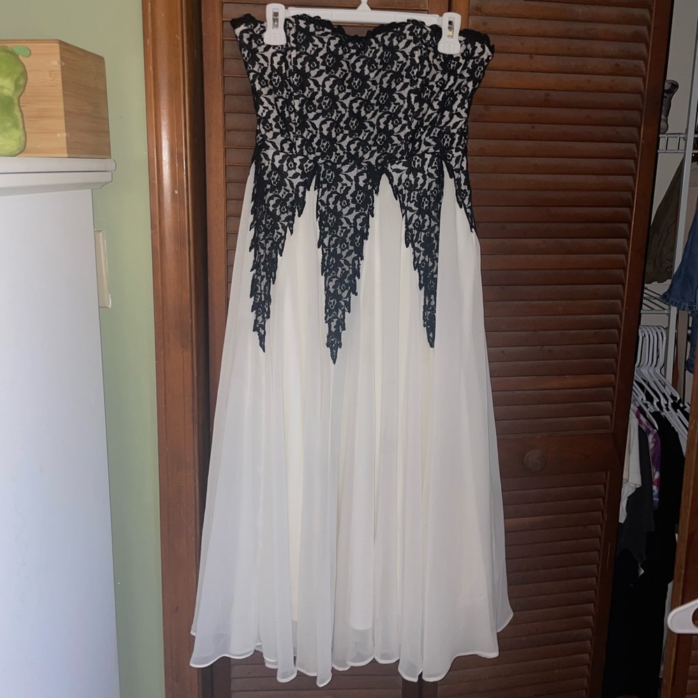 Strapless Cocktail Dress